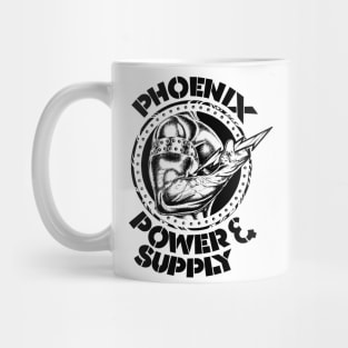 Phoenix Power & Supply Gay LGBT Retro Vintage Mug